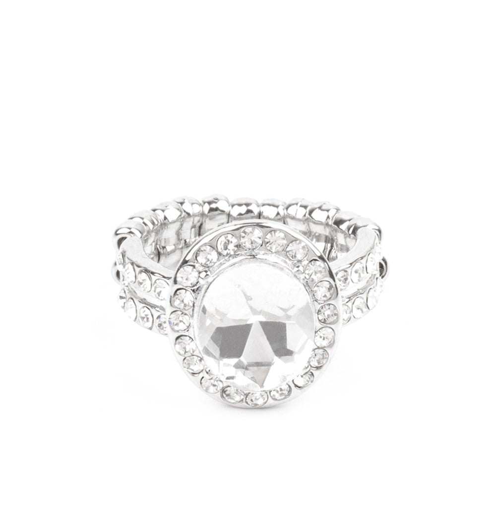 Unstoppable Sparkle White Ring