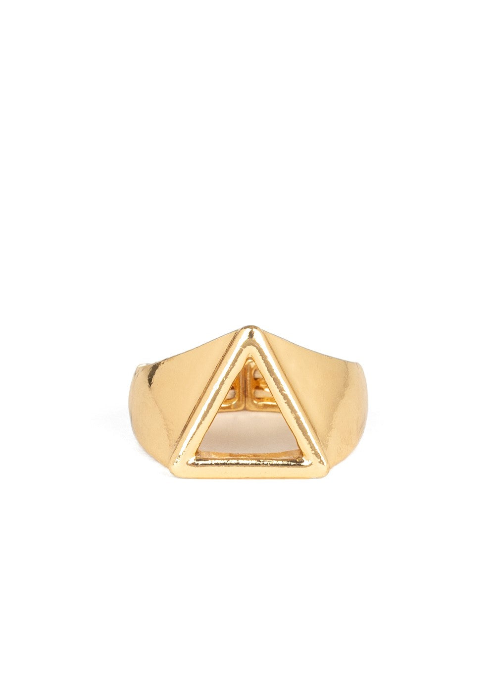Trident Men's Gold Ring