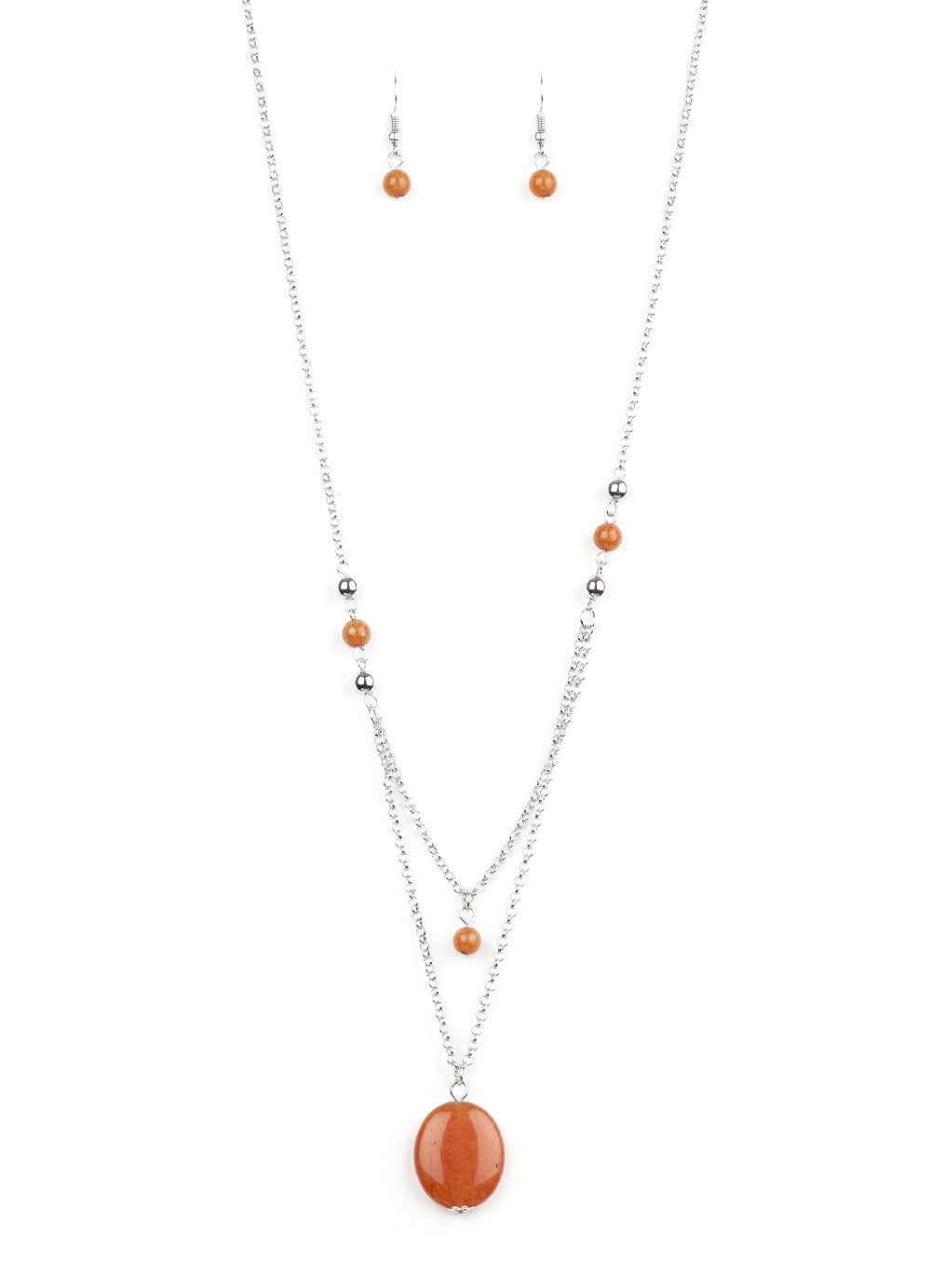 Time To Hit The ROAM Orange Necklace