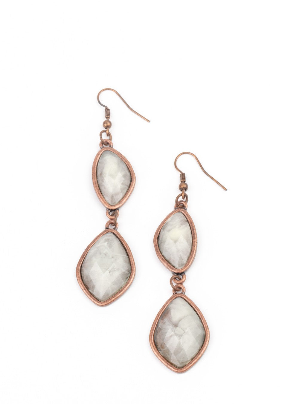 The Oracle Has Spoken Copper Earrings