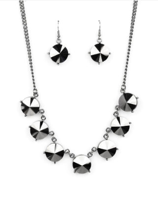 The SHOWCASE Must Go On Black Necklace
