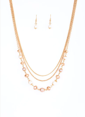 Tour de Demure Gold Necklace