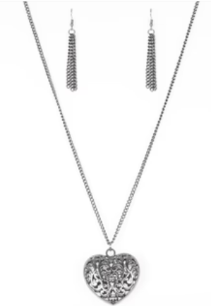 Victorian Virtue Black Necklace