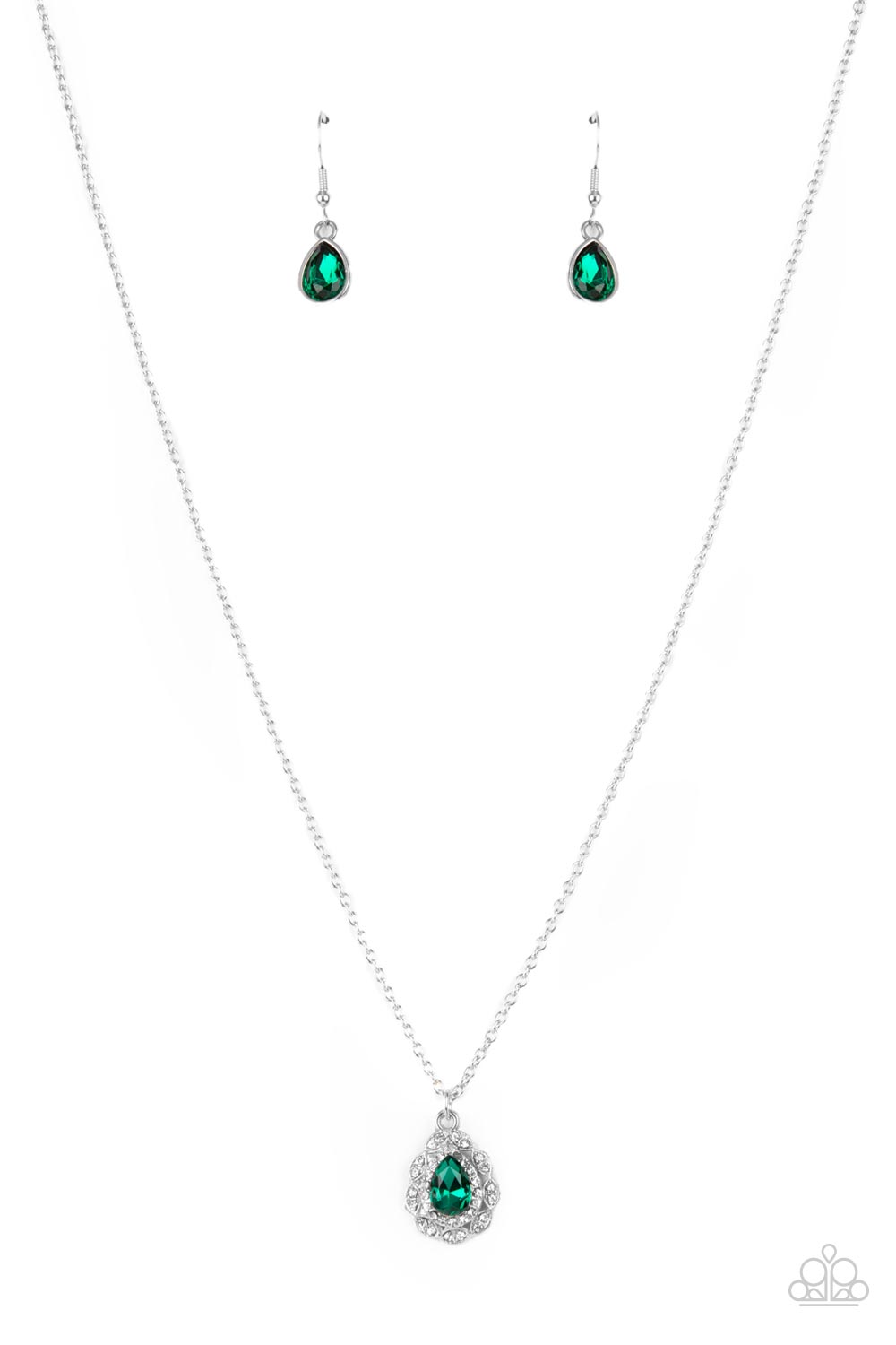 Vintage Validation Green Necklace