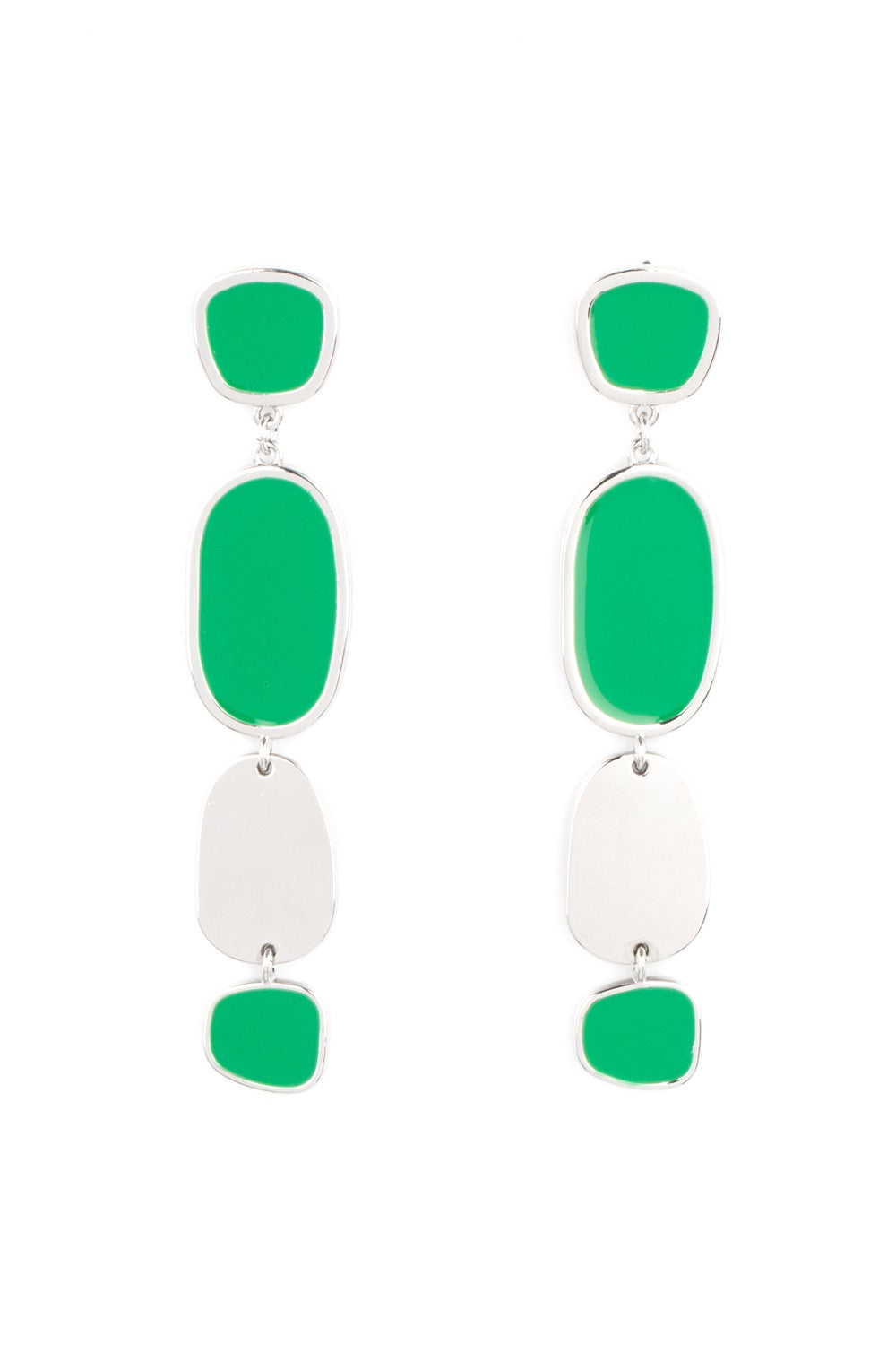 All Out Allure Green Earrings