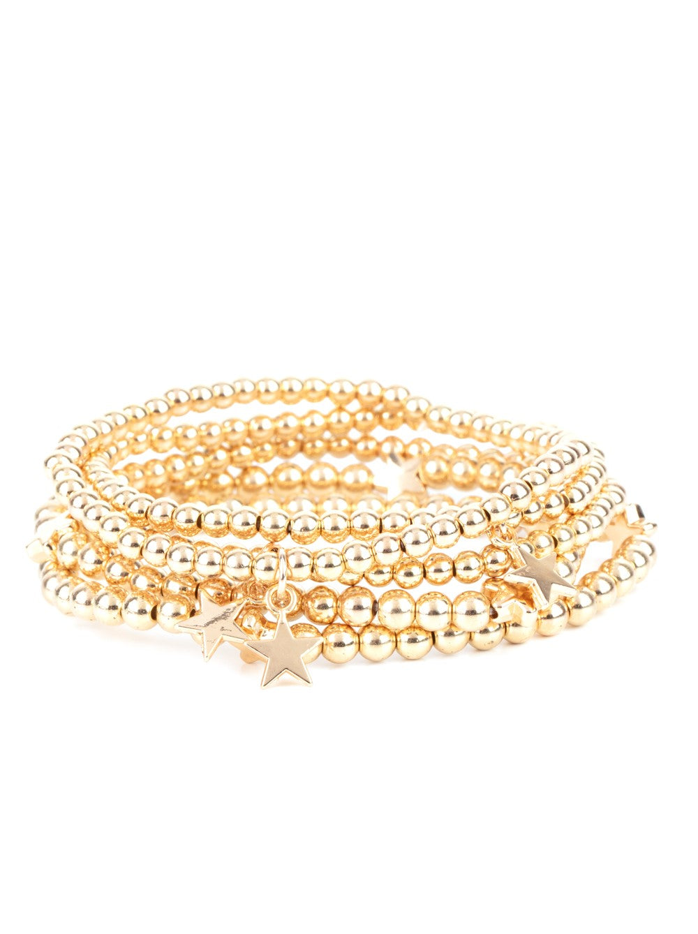 American All-Star Gold Stretch Bracelet