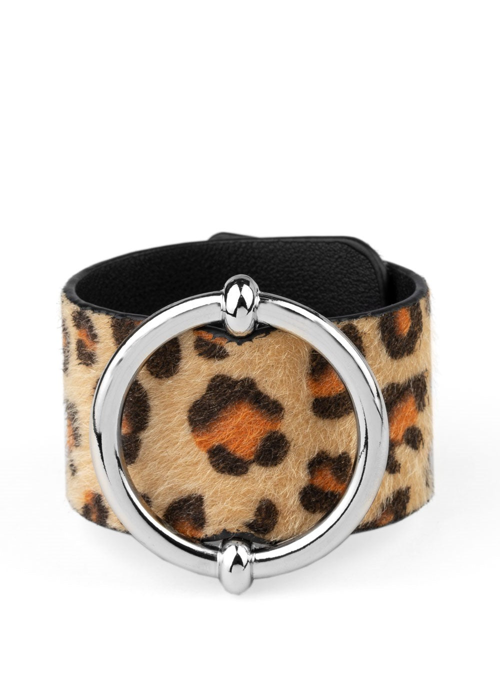 Asking FUR Trouble Cheetah Print Single Wrap Bracelet