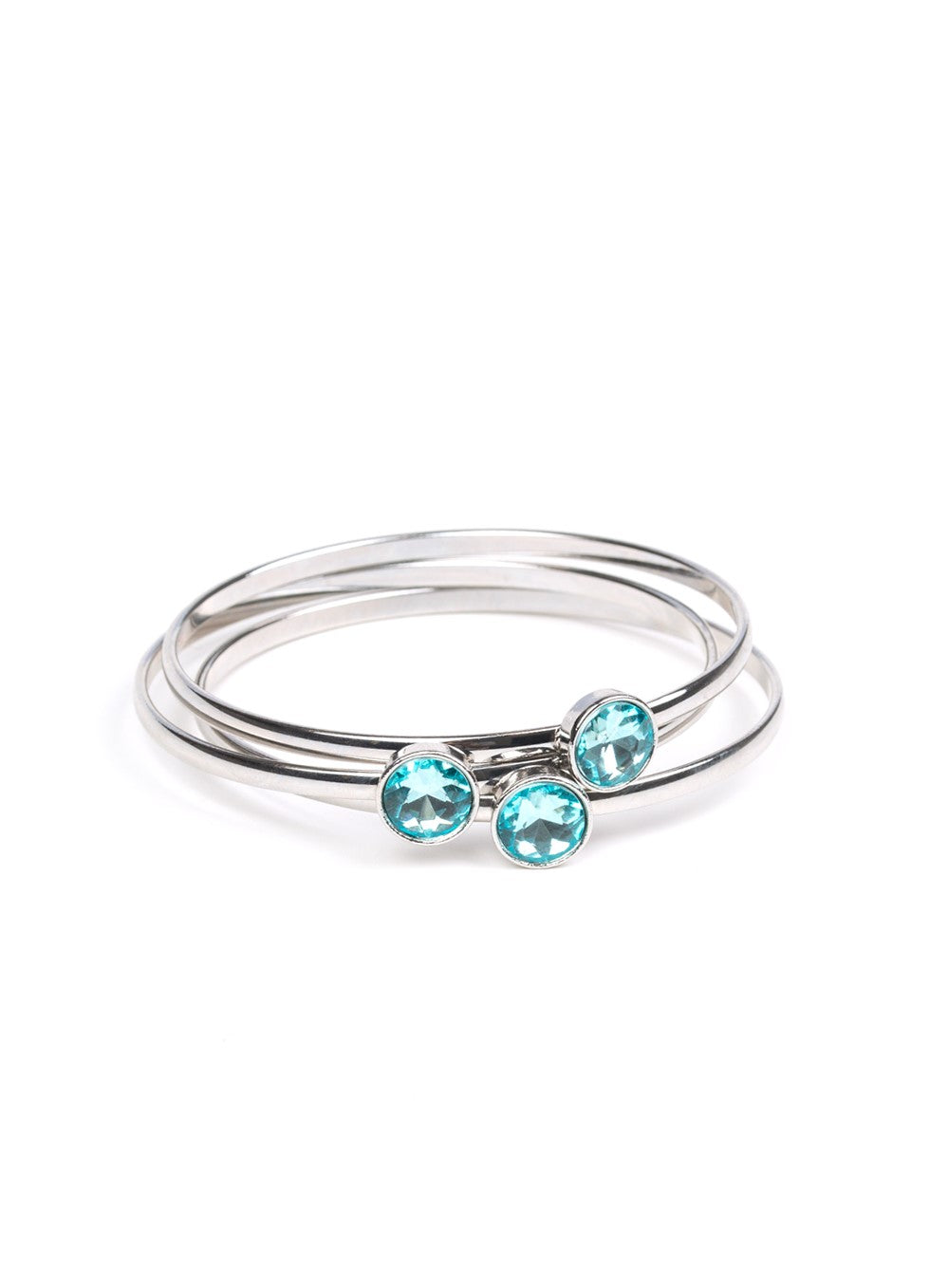 Be All You Can BEDAZZLE Blue Bracelet