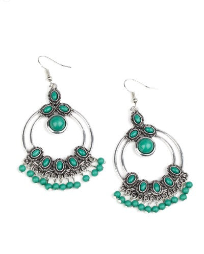 Zesty Zen Green Earrings