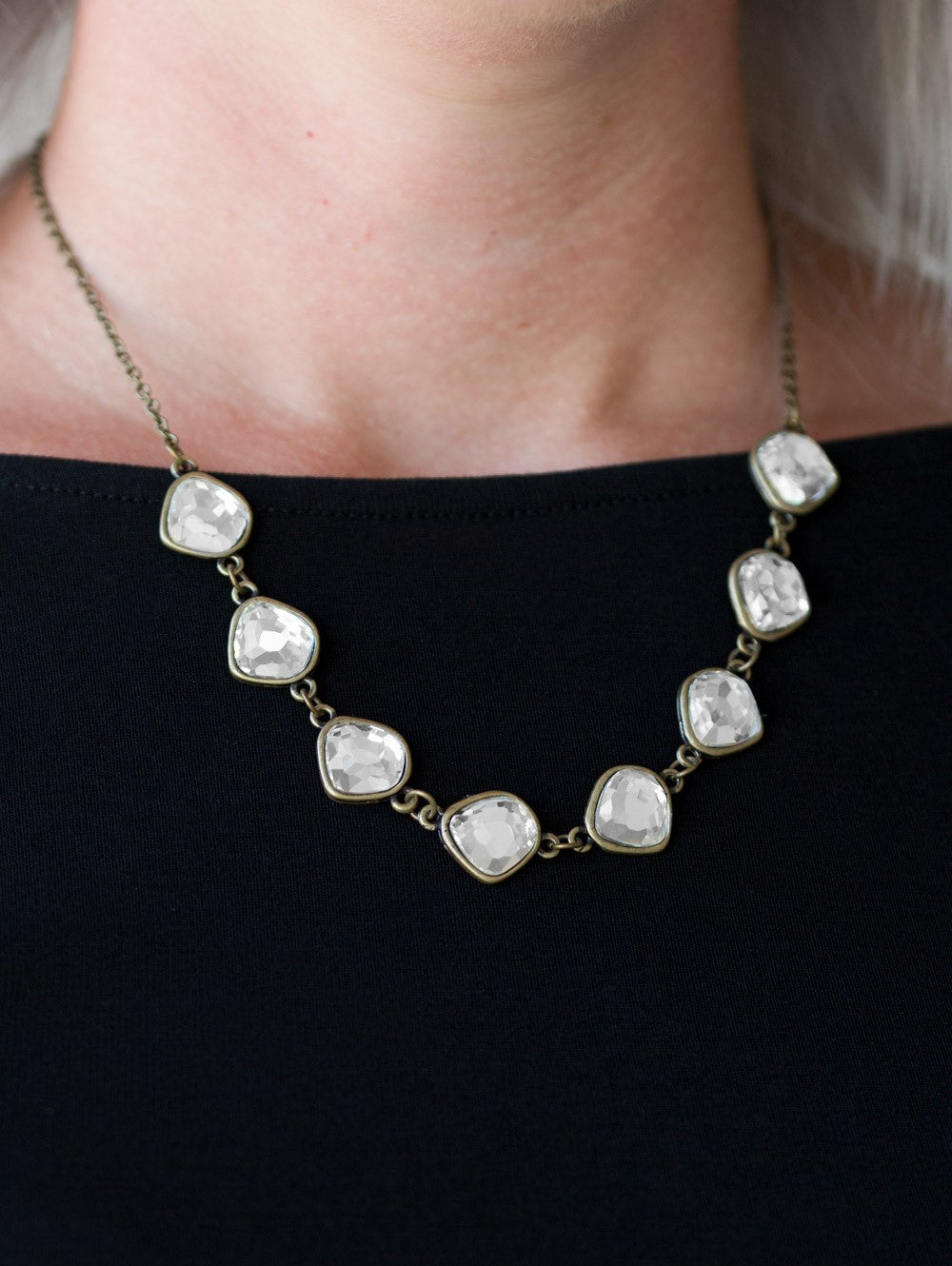 The Imperfectionist Brass Necklace