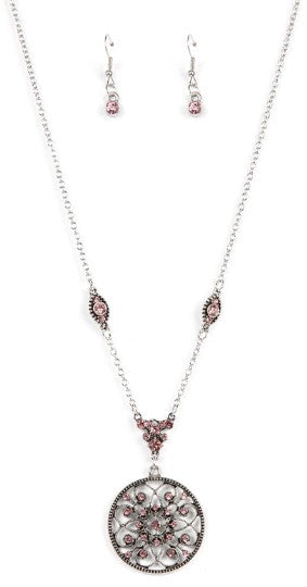 TIMELESS Traveler Pink Necklace