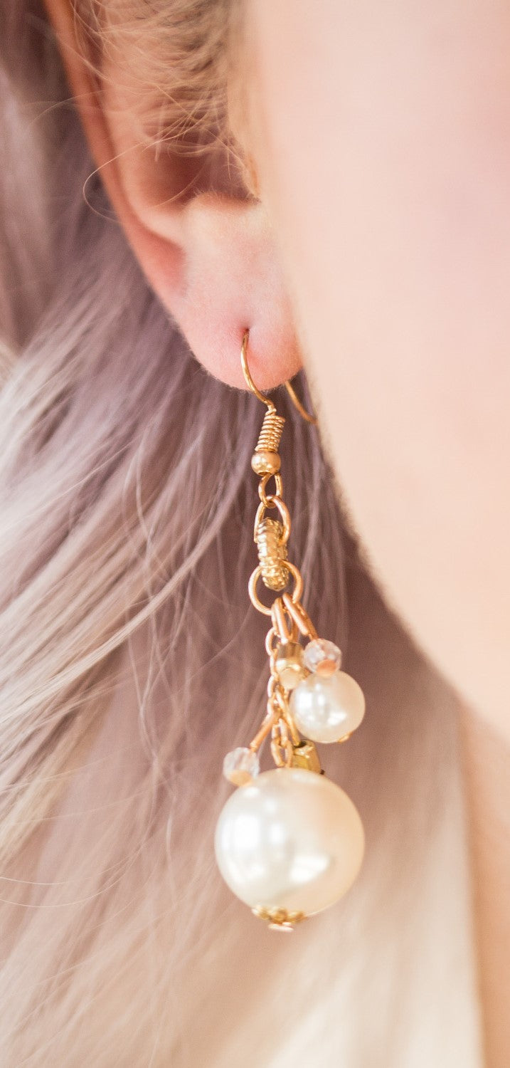 Timelessly Traditional Gold Earrings