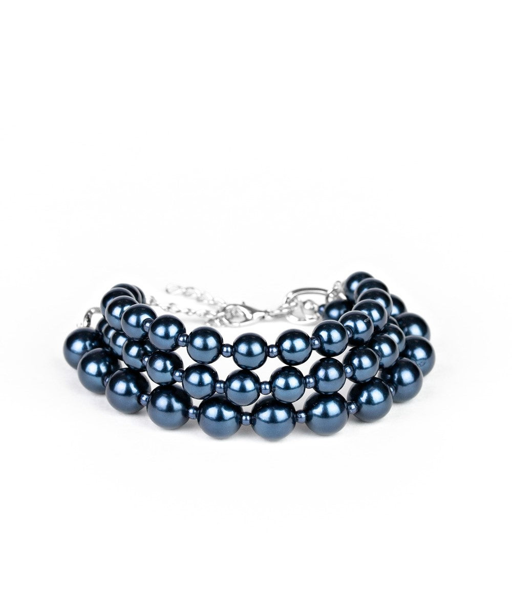 Total PEARL-fection Blue Bracelet