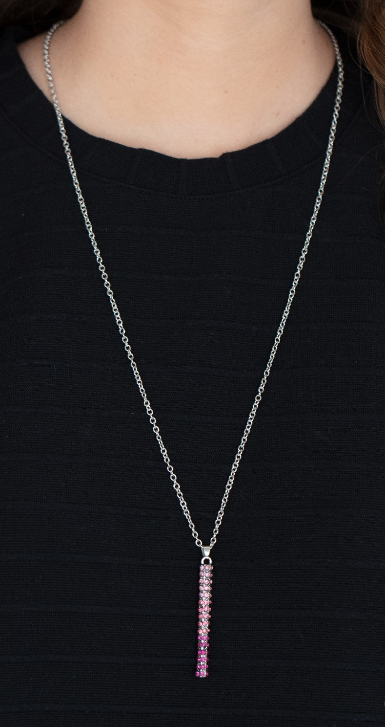 Tower Of Transcendence Pink Necklace