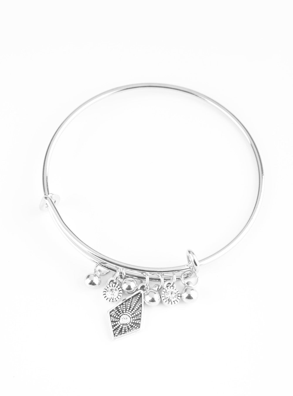 Treasure Charms White Bracelet