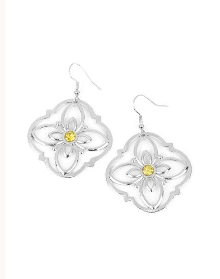 Treasure GROVE Yellow Earrings