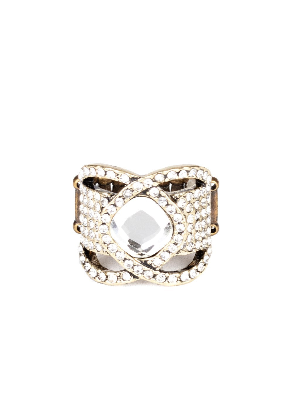 Triple Crown Twinkle Brass Ring