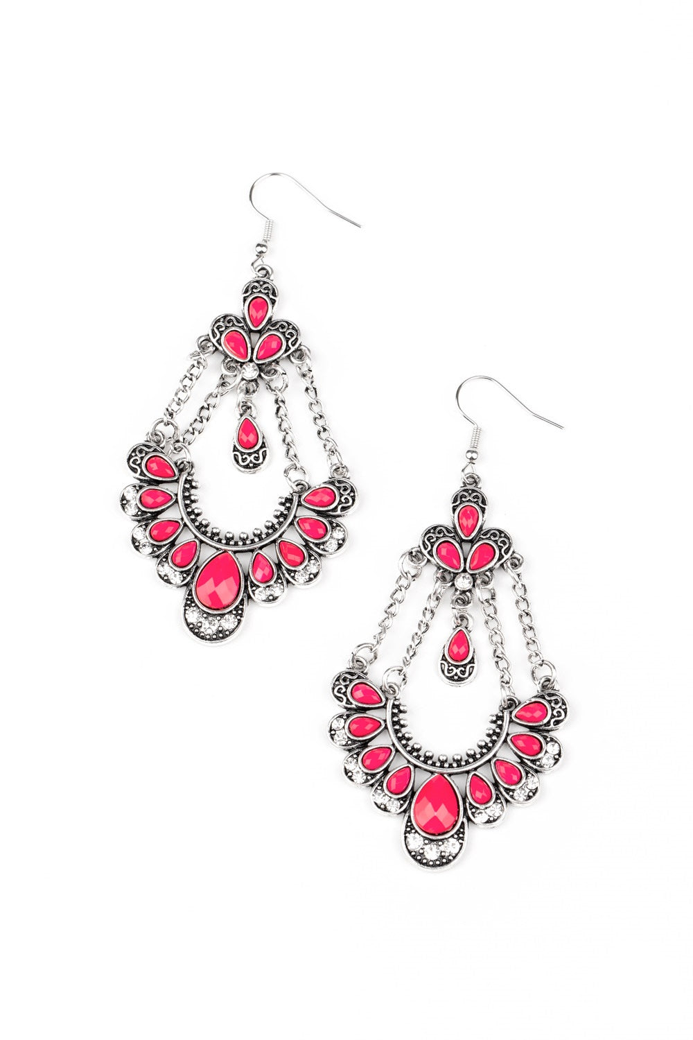 Unique Chic Pink Earrings