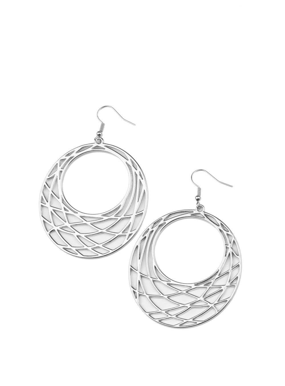 Urban Lineup Silver Earrings