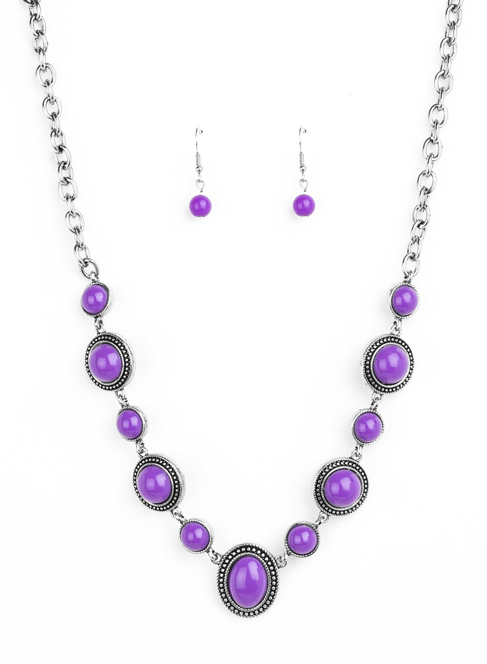 Voyager Vibes Purple Necklace