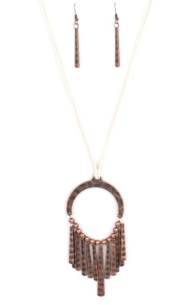 You Wouldn't FLARE! Brass Necklace