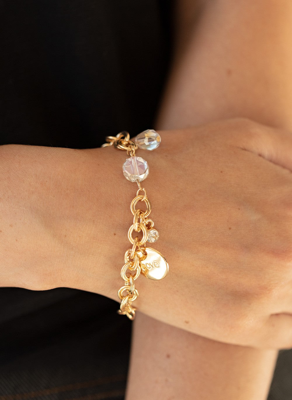 Lovable Luster Gold Bracelet