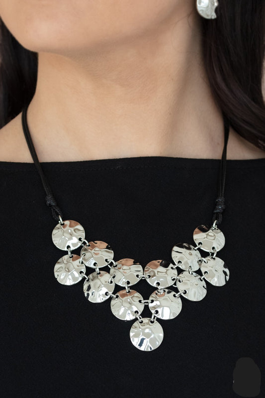 Token Treasure Black Necklace