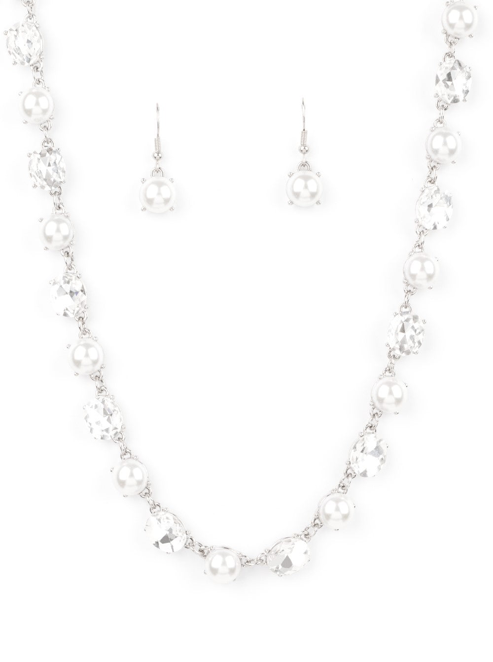 Go-Getter Gleam White Necklace