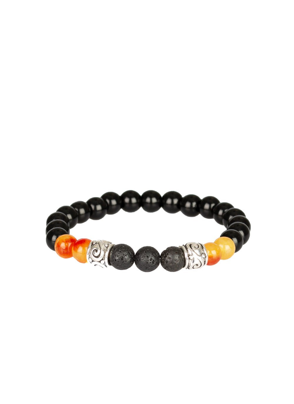 Proverb Orange Stretch Bracelet