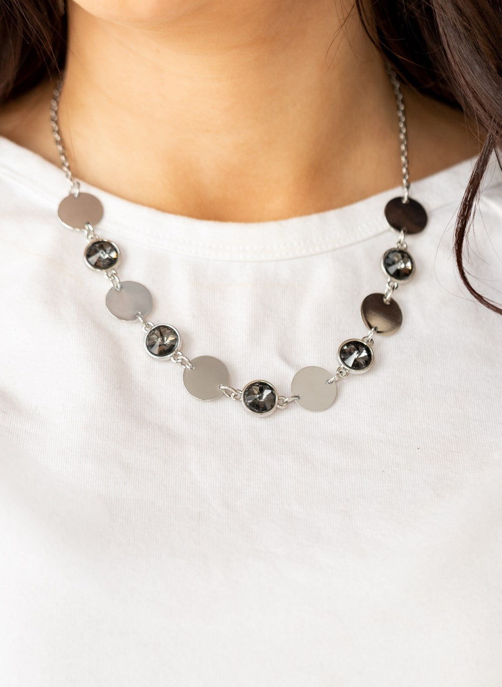 Refined Reflections Silver Necklace