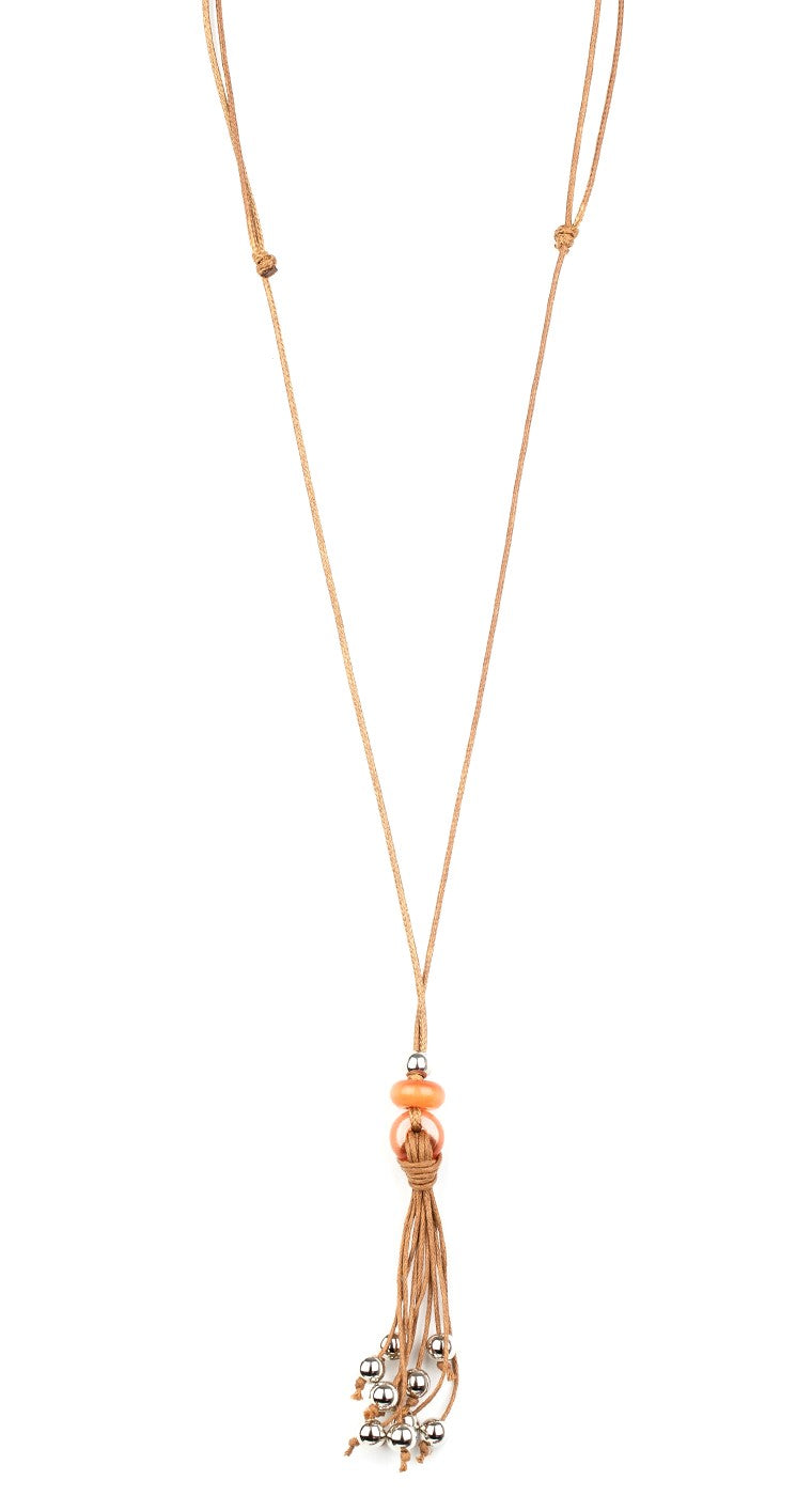 Ocean Child Orange Necklace