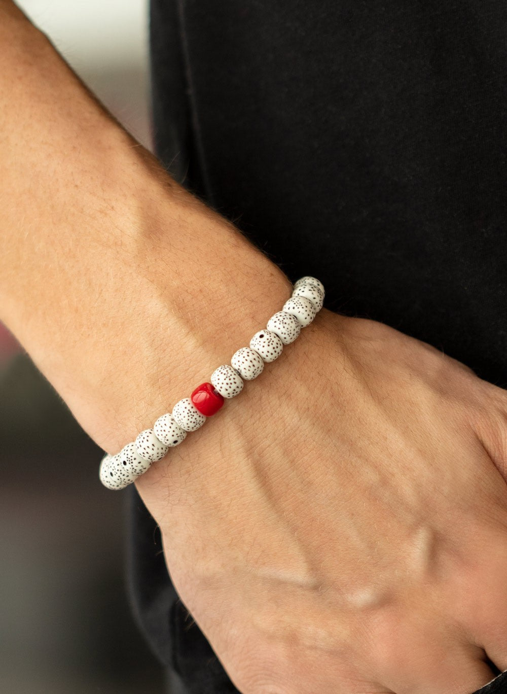 ZEN Second Rule Red Stretch Bracelet