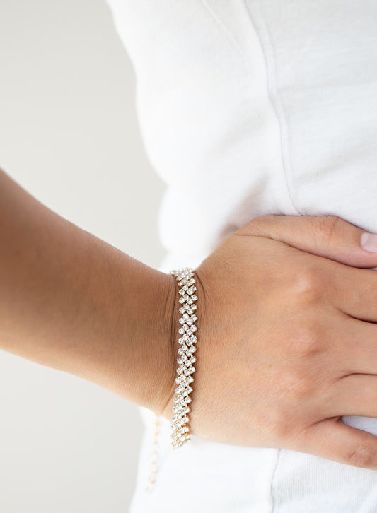 Chicly Candescent Gold Bracelet