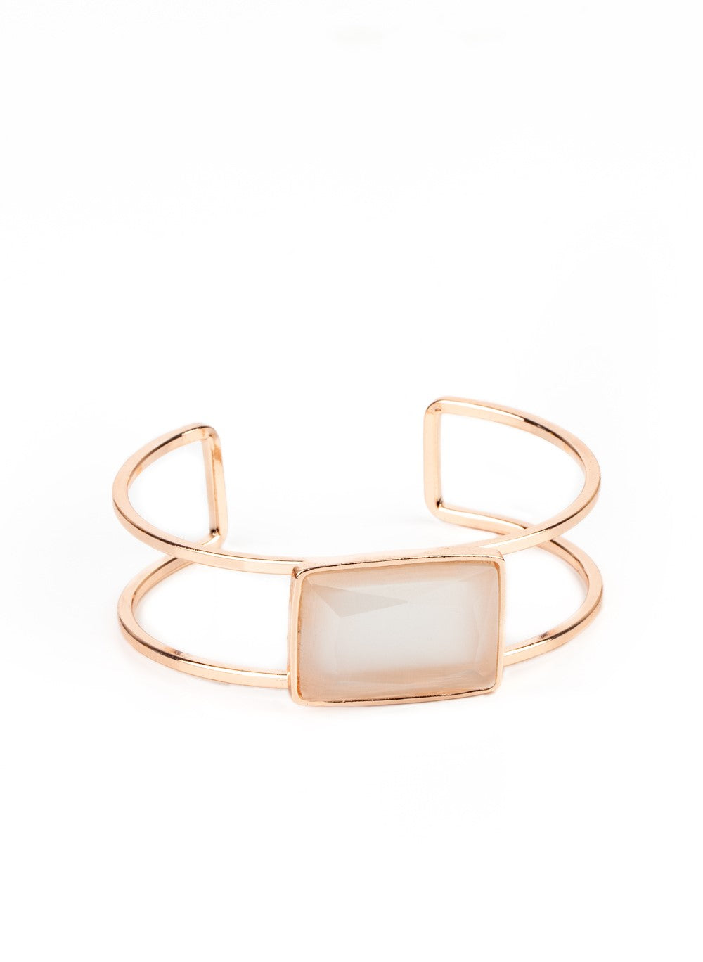 Rehearsal Refinement Rose Gold Cuff Bracelet