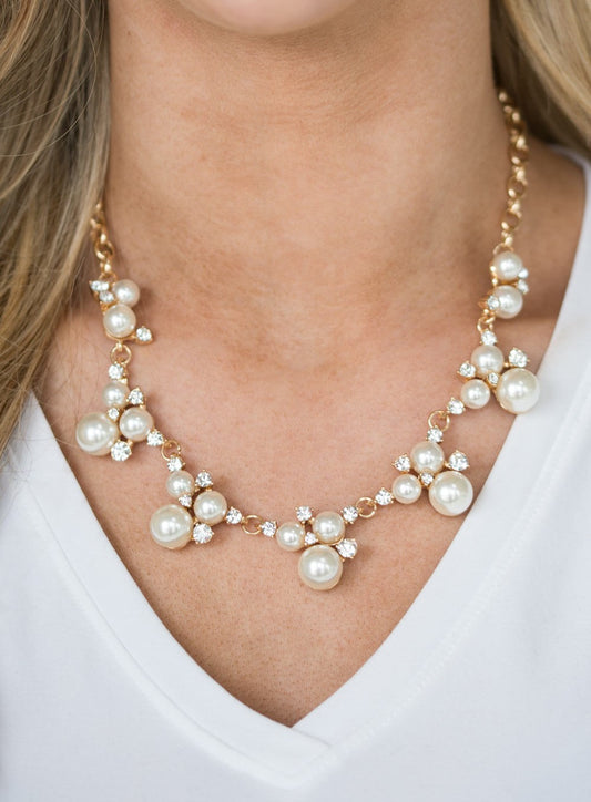 Toast To Perfection Gold Necklace