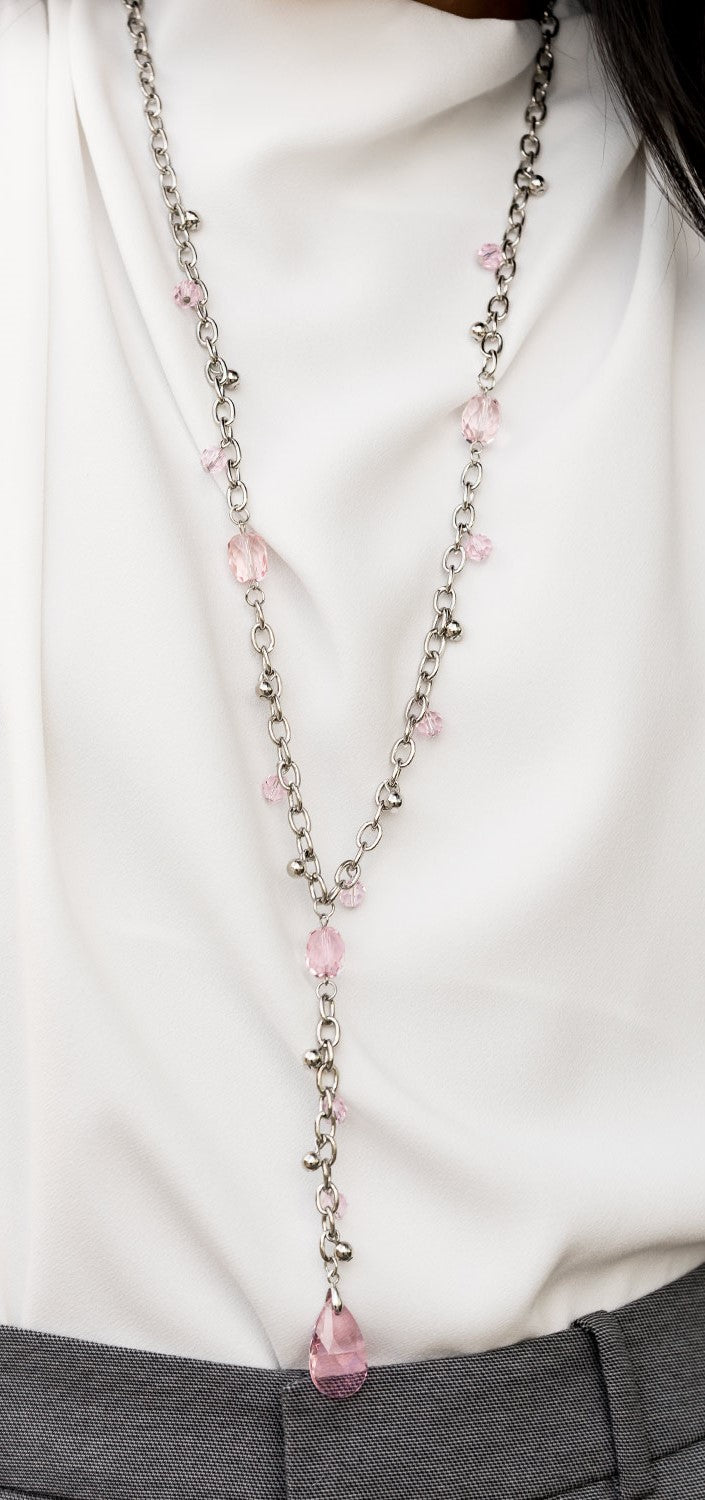 Afterglow Party Pink Necklace