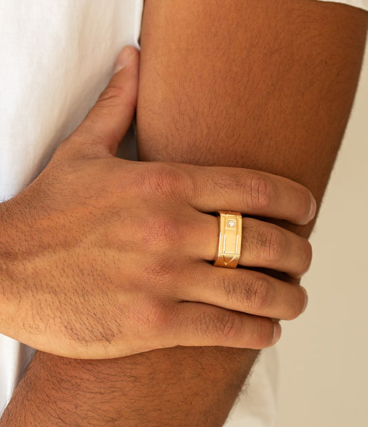 Atlas Men's Gold Ring