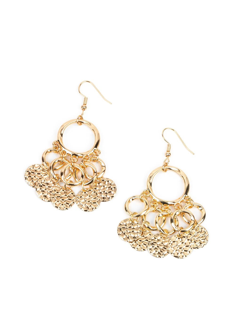 Partners In CHIME Gold Earrings