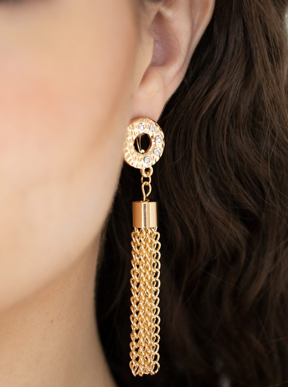 Perfectly Prestigious Gold CLIP-ON Earrings