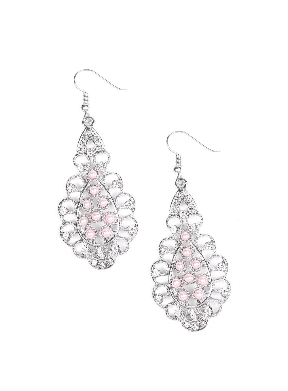 Sprinkle On The Sparkle Pink Earrings