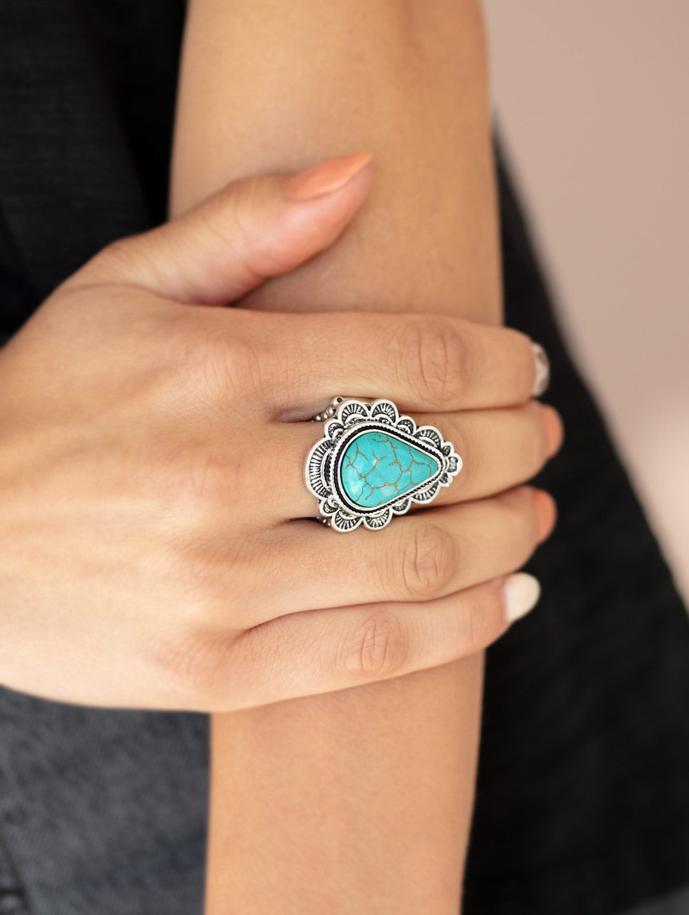 Desert Escape Blue Ring