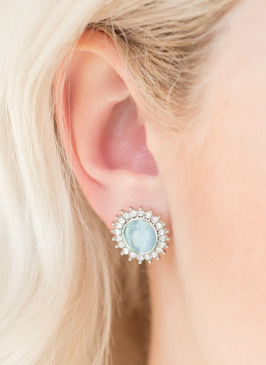 Hey There, Gorgeous Blue Post Earrings