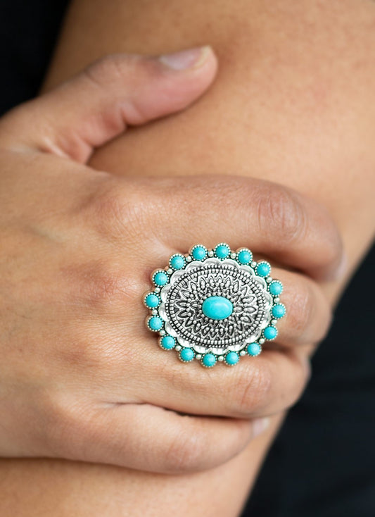 Mesa Mandala Blue Ring