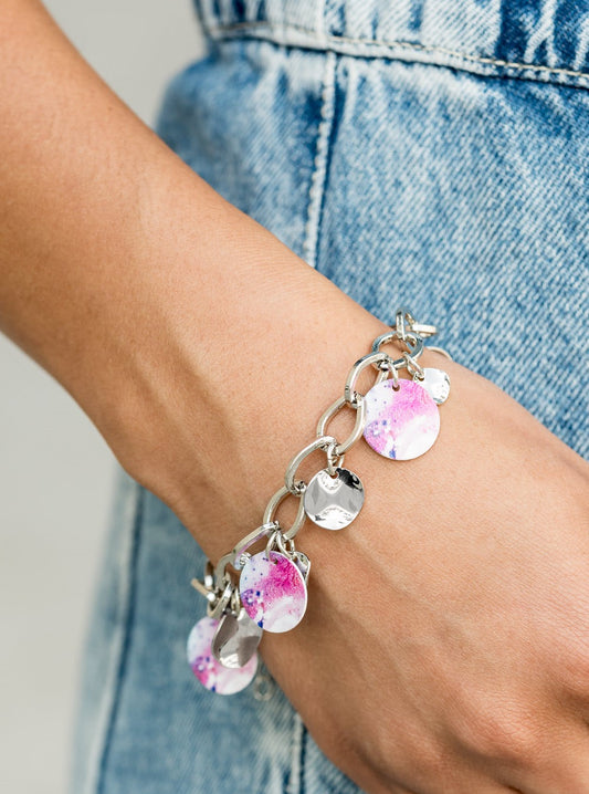 Teasingly Tie Dye Multi-Colored Bracelet