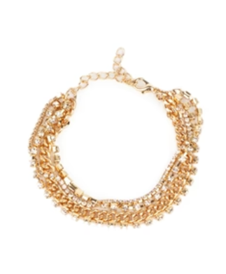 Brilliantly Beaming Gold Bracelet