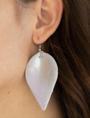 Enchanted Shimmer Purple Earrings