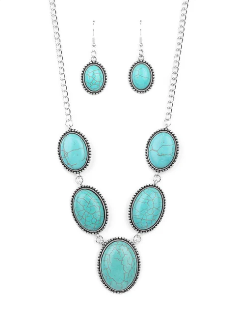 River Valley Radiance Blue Necklace