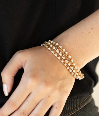 That's A Smash! Gold Bracelet