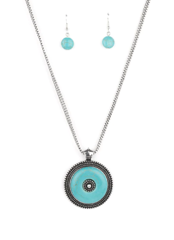 EPICENTER Of Attention Blue Necklace