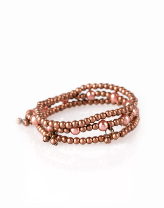 GRANDIOSE Slam Copper Stretch Bracelet